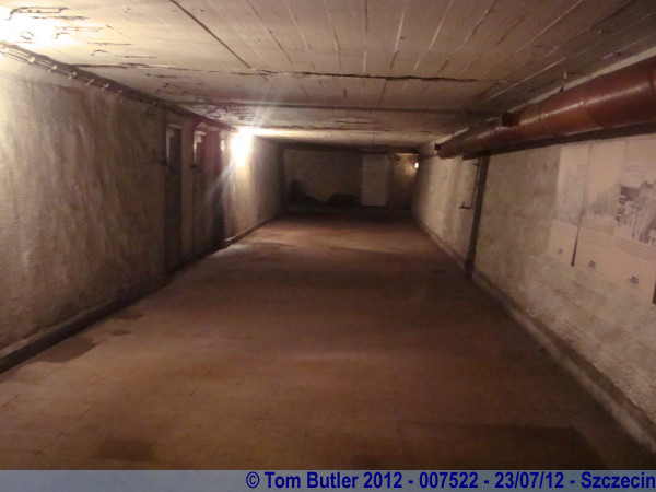 Photo ID: 007522, In the bunker beneath the station, Szczecin, Poland