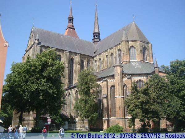 Photo ID: 007562, The Marienkirche, Rostock, Germany