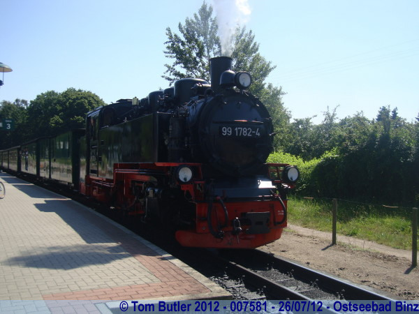 Photo ID: 007581, The RBB engine, Ostseebad Binz, Germany