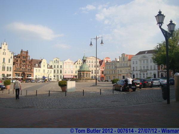 Photo ID: 007614, In the town hall square, Wismar, Germany