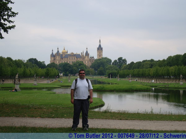 Photo ID: 007649, Standing in the Schlogarten, Schwerin, Germany