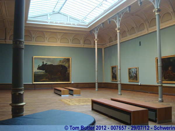 Photo ID: 007657, Inside the gallery, Schwerin, Germany
