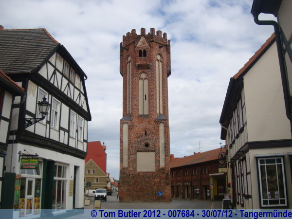 Photo ID: 007684, One of the towers of the former town walls, Tangermnde, Germany