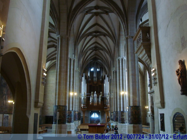 Photo ID: 007724, Inside the cathedral, Erfurt, Germany