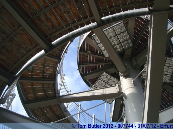 Photo ID: 007744, The Cyriaksburg tower viewing platform, Erfurt, Germany