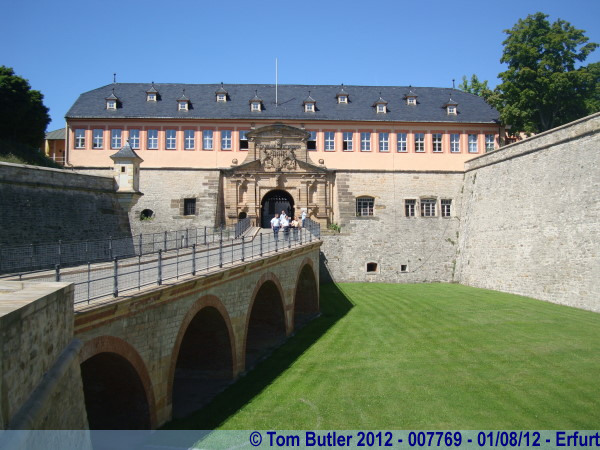 Photo ID: 007769, The main building of the citadel, Erfurt, Germany