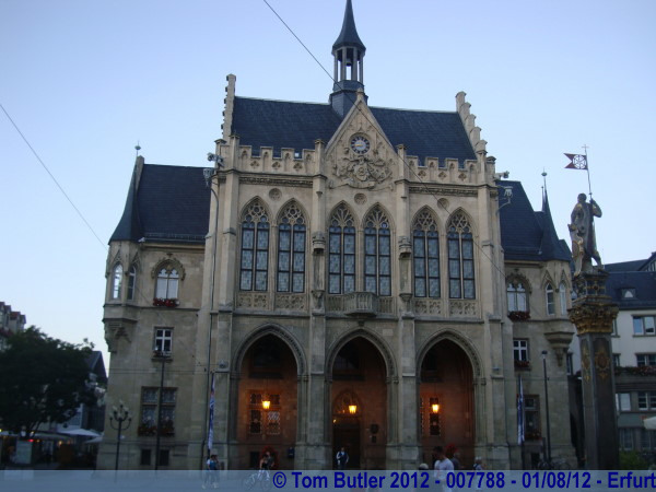 Photo ID: 007788, The Rathaus, Erfurt, Germany