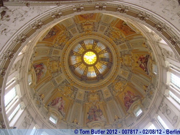 Photo ID: 007817, The dome of the Berlin Cathedral, Berlin, Germany