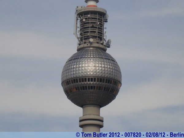 Photo ID: 007820, The TV Tower, Berlin, Germany