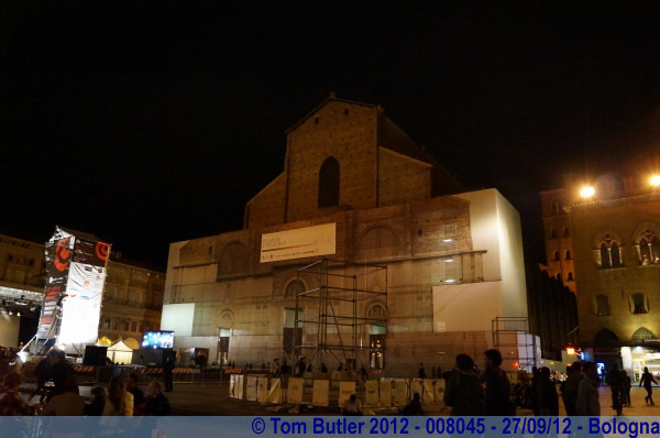 Photo ID: 008045, The front of the Basilica di San Petronio, Bologna, Italy