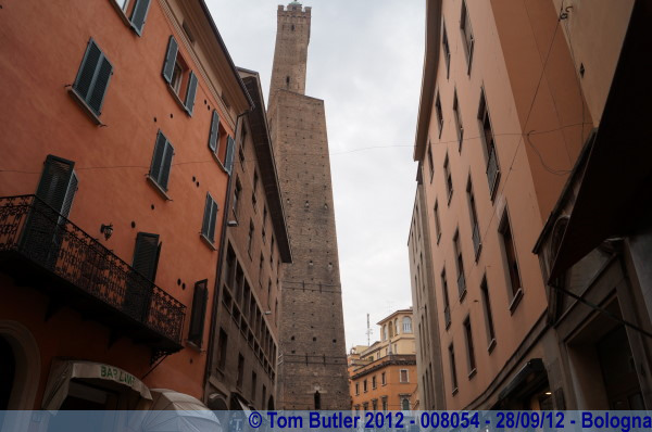 Photo ID: 008054, Approaching the Due Torre, Bologna, Italy