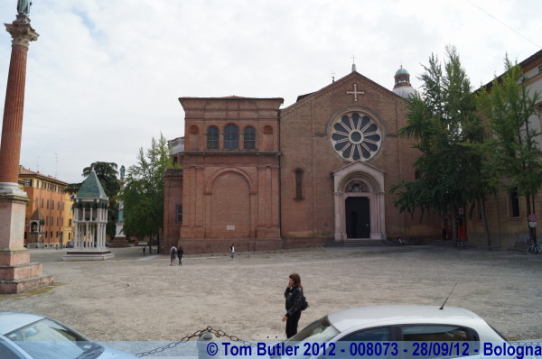 Photo ID: 008073, The front of the Basilica di San Domenico, Bologna, Italy