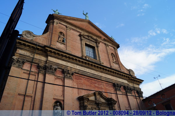 Photo ID: 008094, The front of Chiesa del Santissimo Salvatore, Bologna, Italy