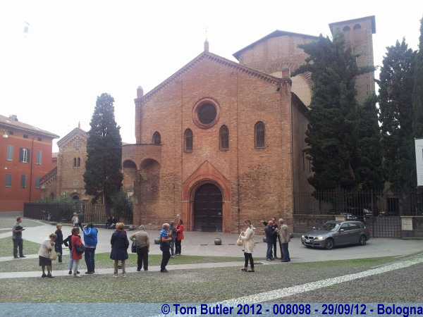 Photo ID: 008098, The front of Santo Stefano, Bologna, Italy