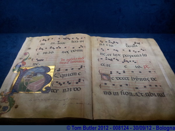 Photo ID: 008124, Illustrated bibles, Bologna, Italy