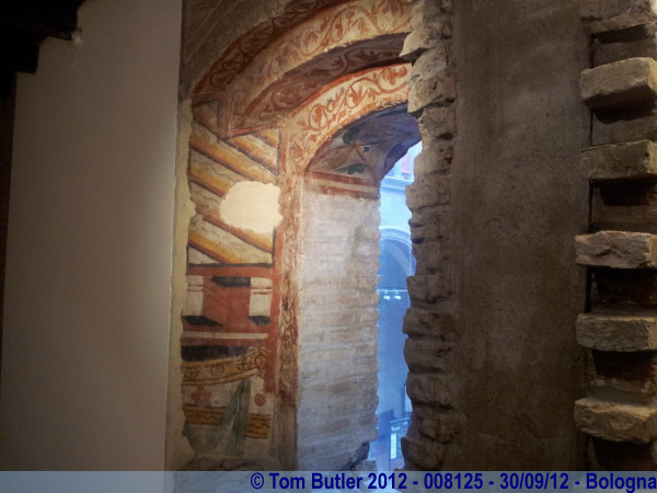 Photo ID: 008125, The original fabric of the Museo Civico Medievale building, Bologna, Italy