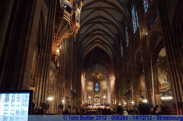 Photo ID: 008265, Inside Strasbourg Cathedral, Strasbourg, France