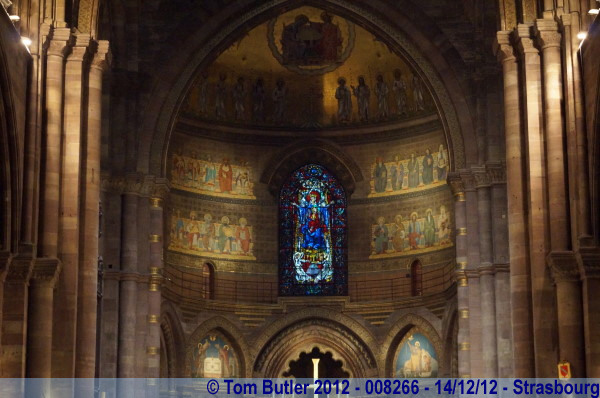 Photo ID: 008266, Above the alter, Strasbourg, France