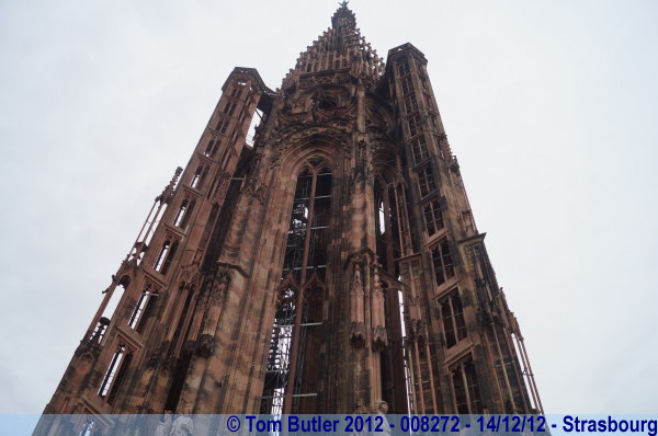 Photo ID: 008272, The Cathedral spire, Strasbourg, France