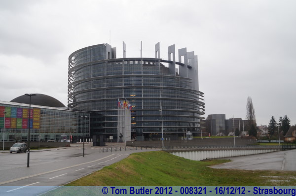 Photo ID: 008321, The European Parliament building, Strasbourg, France