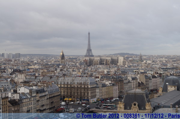 Photo ID: 008361, Looking across Paris from Notre-Dame, Paris, France