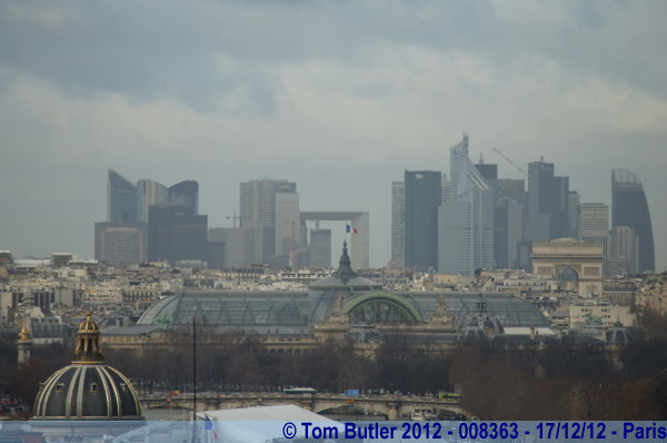 Photo ID: 008363, La Dfense in the distance, Paris, France