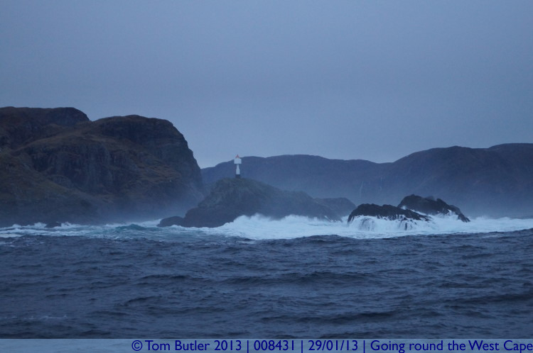 Photo ID: 008431, The West Cape takes another battering, Going round the West Cape, Norway