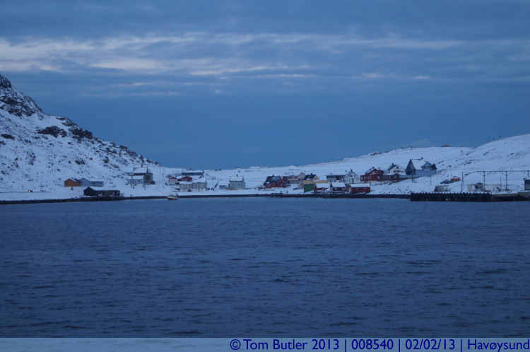 Photo ID: 008540, Coming into dock at Hayysund, Havysund, Norway