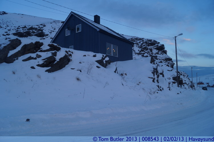 Photo ID: 008543, The last house in the village, Havysund, Norway