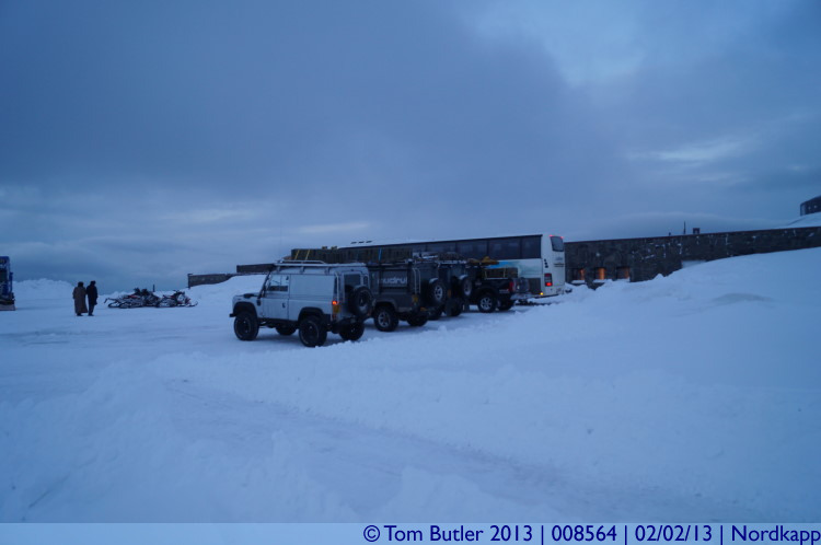 Photo ID: 008564, The convoy prepares to head south, Nordkapp, Norway