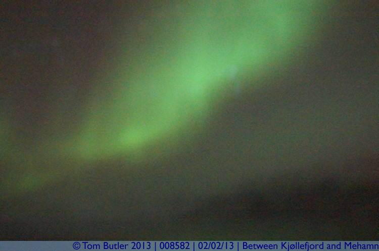 Photo ID: 008582, Lights at dinner, On the Hurtigruten between Kjllefjord and Mehamn, Norway