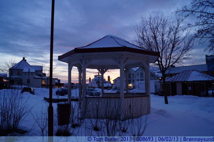 Photo ID: 008693, A kiosk in the main square, Brnnysund, Norway