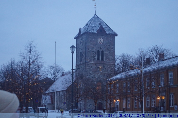 Photo ID: 008717, Church in the centre of town, Trondheim, Norway