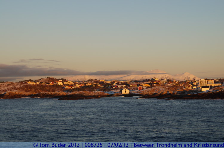 Photo ID: 008735, Approaching Kristiansund, On the Hurtigruten between Trondheim and Kristiansund, Norway