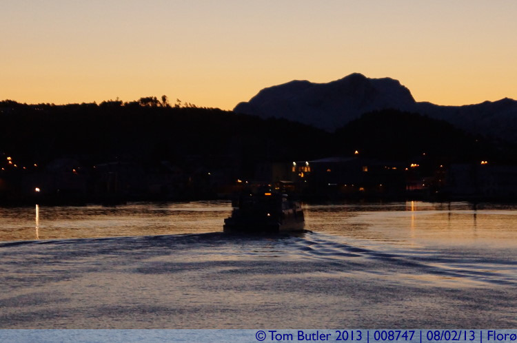 Photo ID: 008747, A morning commuter catamaran, Flor, Norway