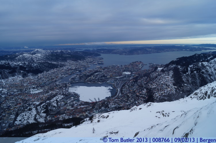 Photo ID: 008766, Bergen seen from the top of Mount Ulriken, Bergen, Norway