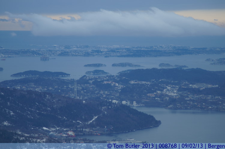 Photo ID: 008768, Looking out to the Fjords, Bergen, Norway