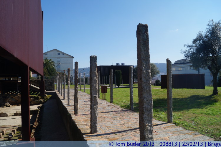 Photo ID: 008813, Roman Baths site, Braga, Portugal