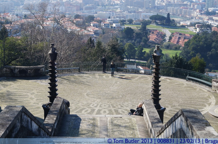 Photo ID: 008831, On the Bom Jesus stairs, Braga, Portugal