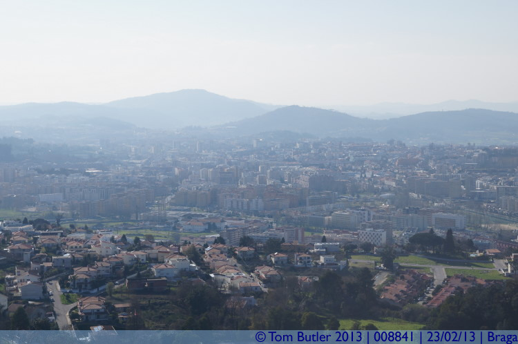 Photo ID: 008841, Looking over Braga, Braga, Portugal