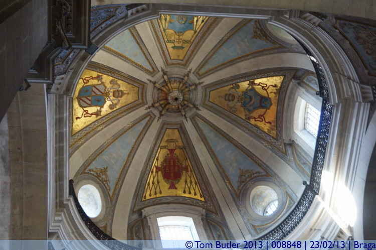 Photo ID: 008848, The dome of the church, Braga, Portugal