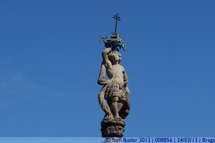 Photo ID: 008856, Statue in the Largo do Pao, Braga, Portugal