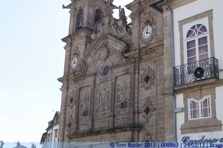Photo ID: 008863, Front of the Holy Cross Church, Braga, Portugal