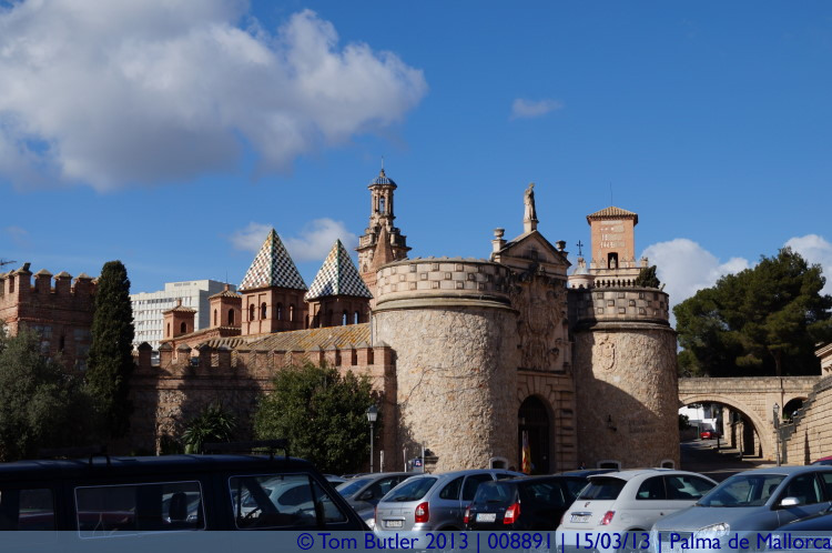 Photo ID: 008891, Poble Espanyol and Toledo's main gate, Palma de Mallorca, Spain