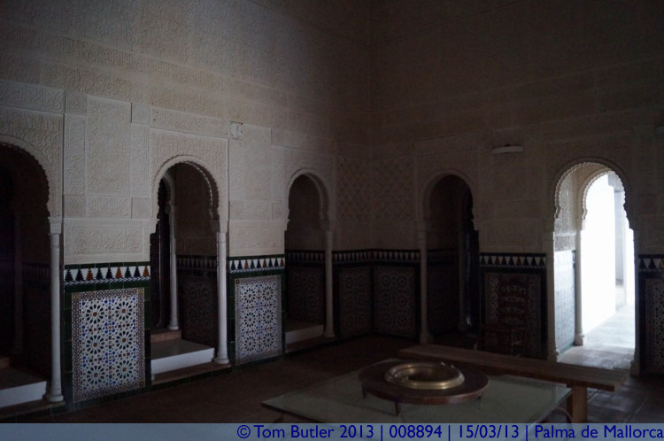 Photo ID: 008894, Inside the Palacio Nazaries of the Alhambra, Palma de Mallorca, Spain
