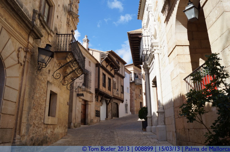 Photo ID: 008899, In the traditional Spanish lanes, Palma de Mallorca, Spain