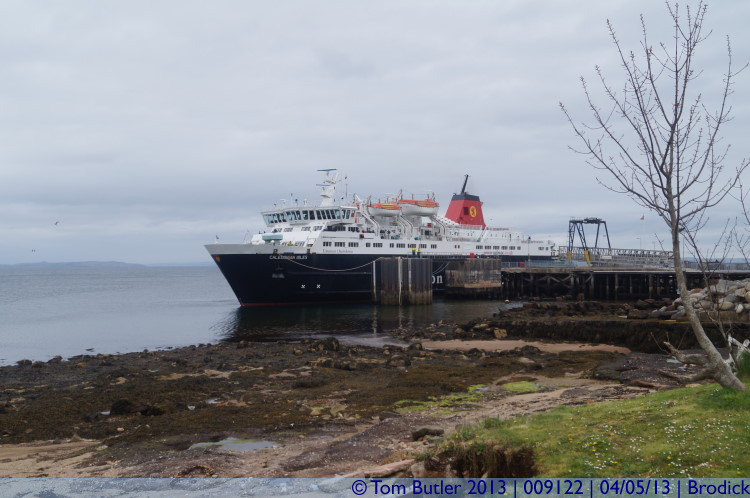 Photo ID: 009122, The MV Caledonian Isles tied up, Brodick, Scotland