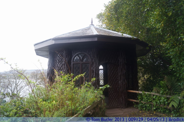 Photo ID: 009129, The Bavarian summer house, Brodick, Scotland