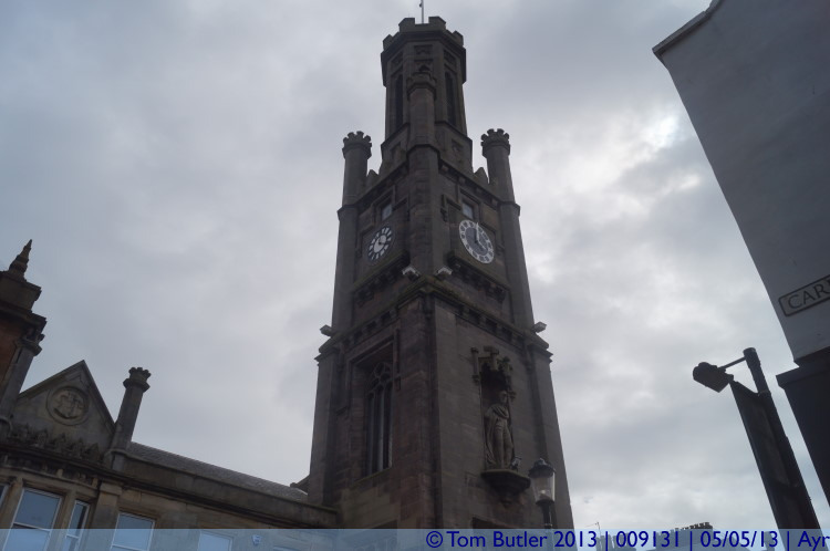 Photo ID: 009131, The Wallace Tower, Ayr, Scotland
