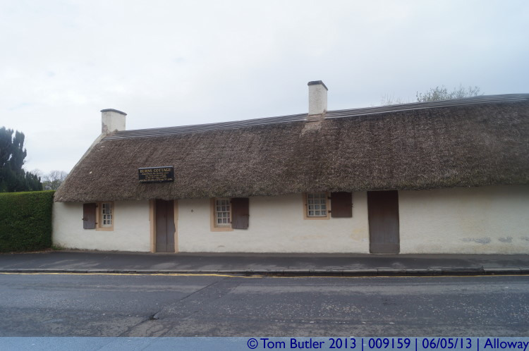 Photo ID: 009159, Burns Birthplace Cottage, Alloway, Scotland